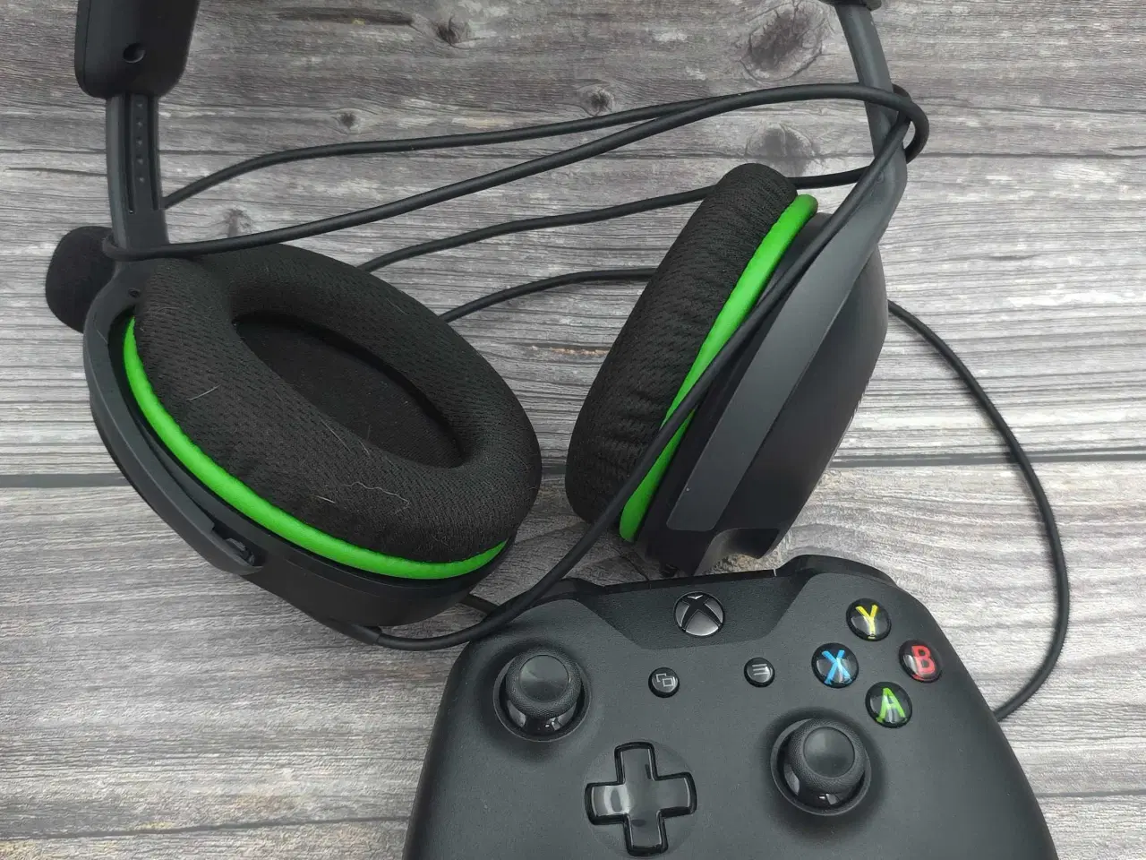 Billede 2 - Xbox one controller og headset med kabel