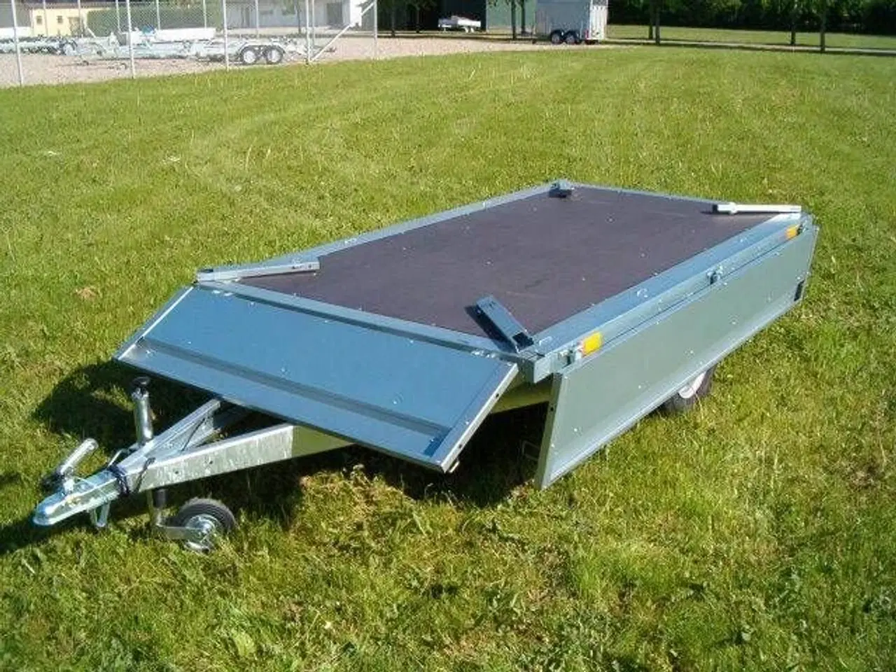 Billede 9 - Neptun Nordica GN124 Høje sider, Presenning, næsehjul