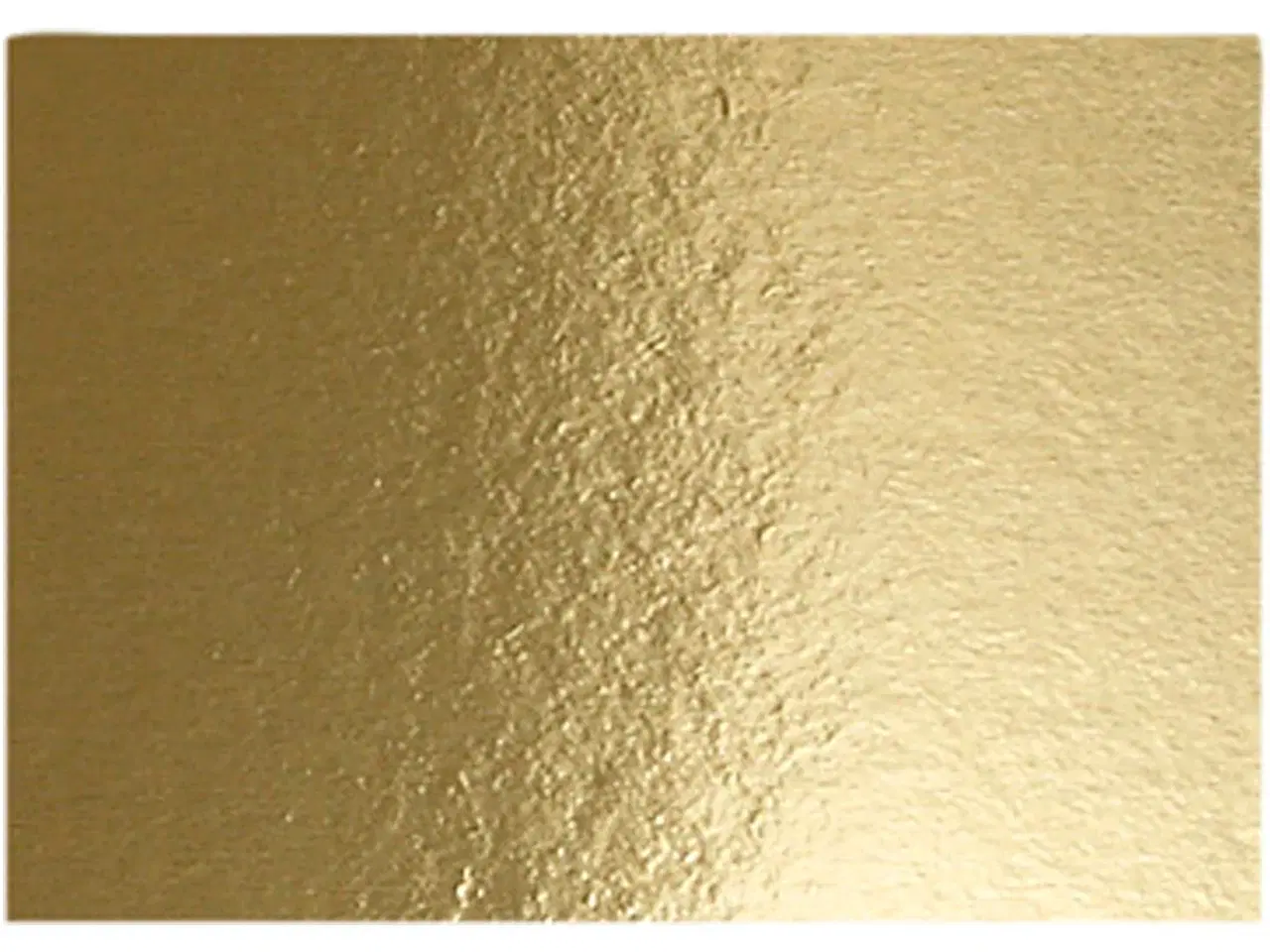 Billede 1 - Metalkarton, A4, ark 210x297 mm, 280 g, guld, 10ark/ 1 pk.