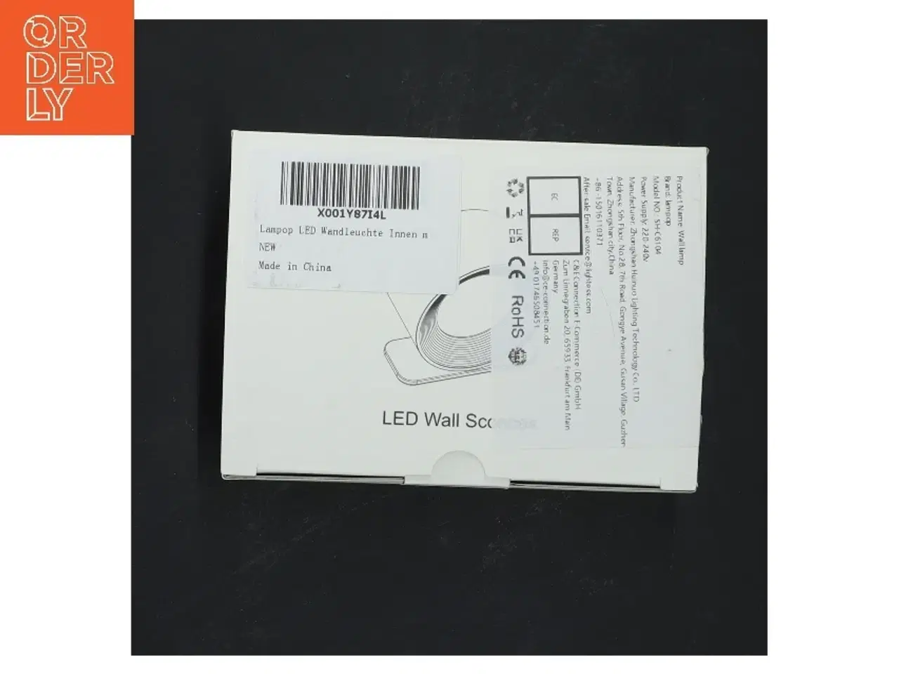 Billede 2 - LED væglampe fra Lampop (str. Ø 8 cm)