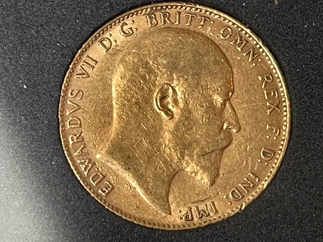 Billede 2 - Fridtjof Hansen samling, 1 Sovereign guld, mynter 