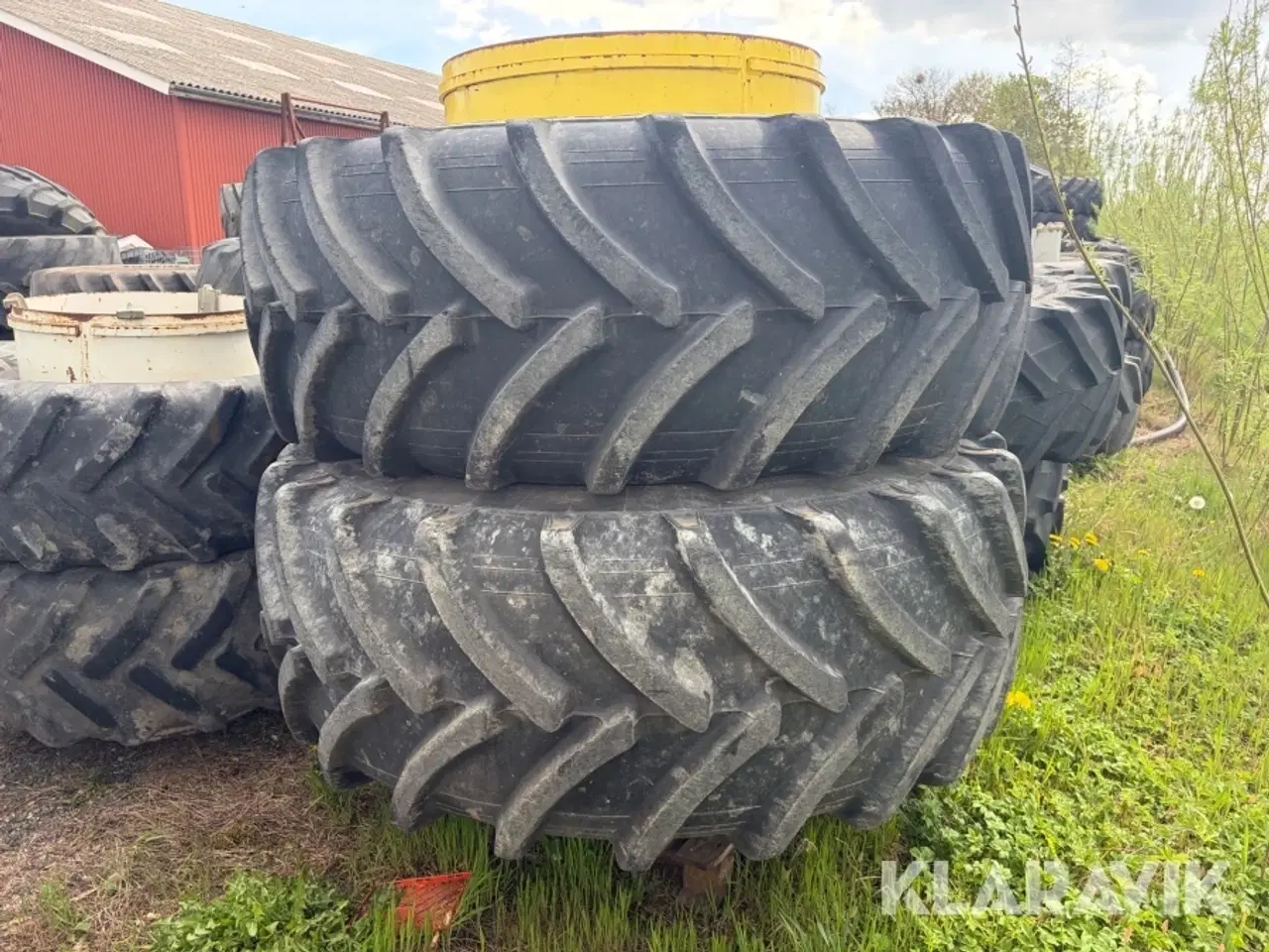 Billede 1 - Tvillingehjul Dneproshina 710/70R38 2 styk med spænder