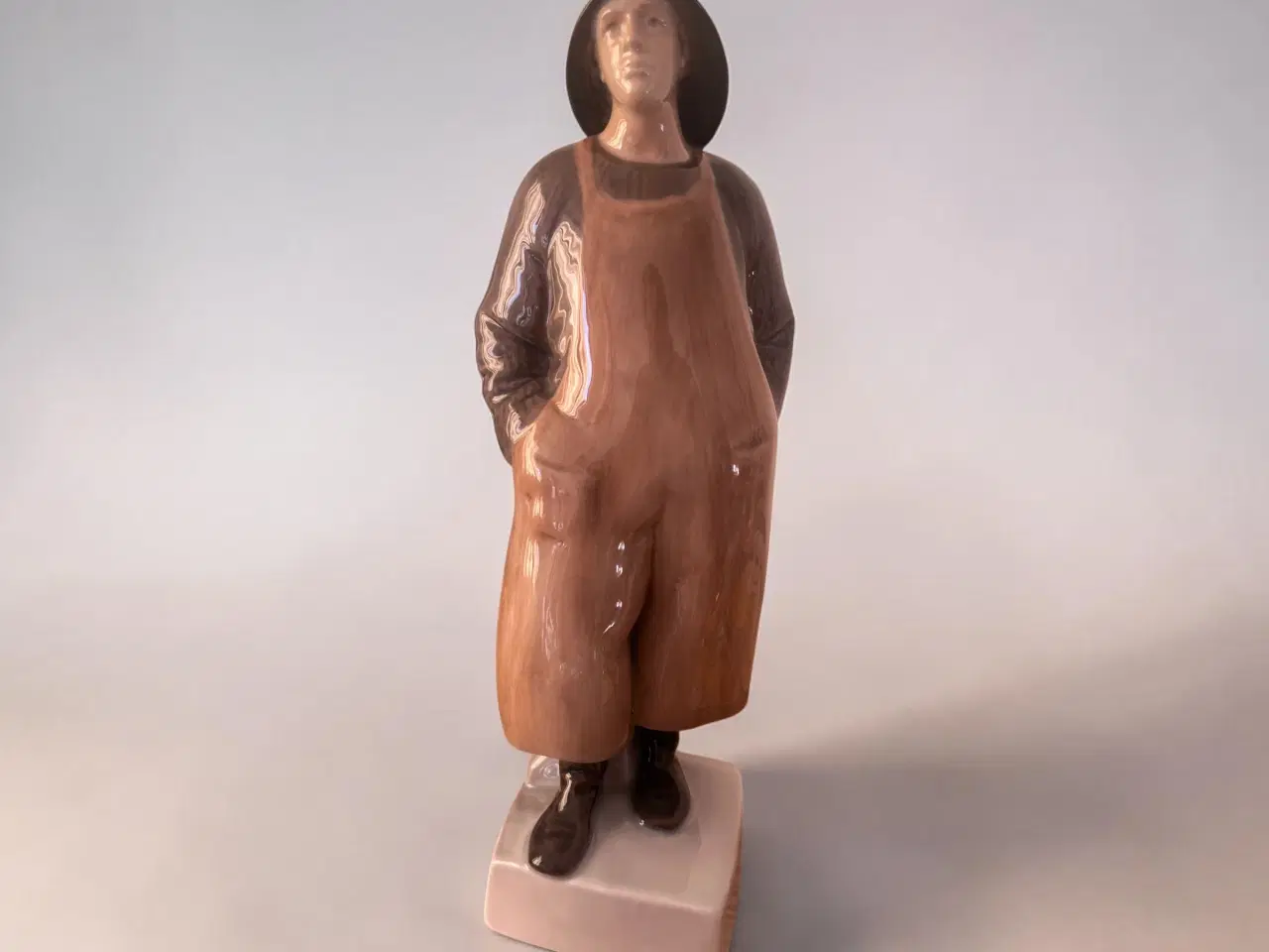 Billede 4 - Original Royal Copenhagen Figur – Fisker/Bonde 