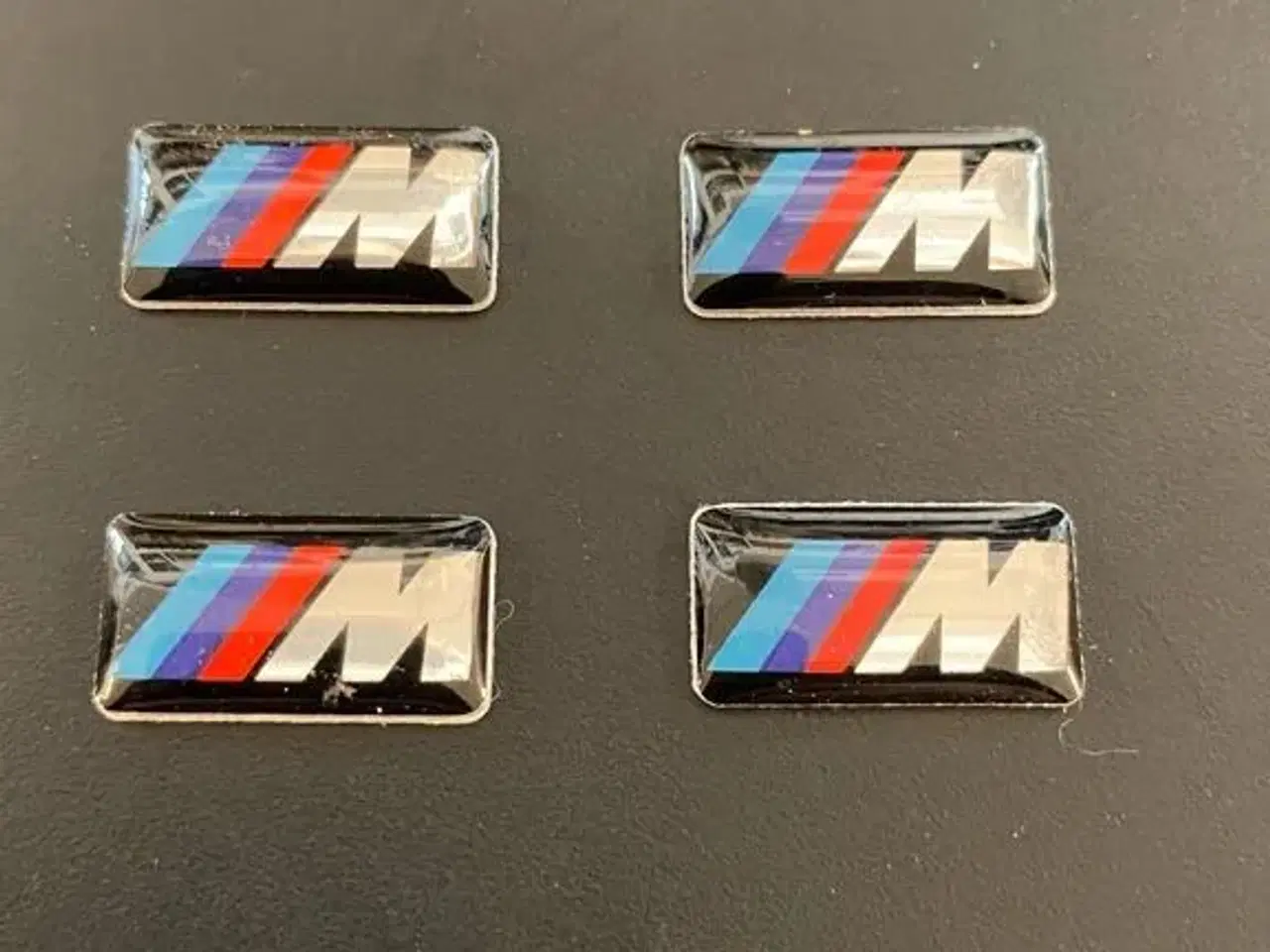 Billede 1 - BMW M mærker 9X17mm 4stk