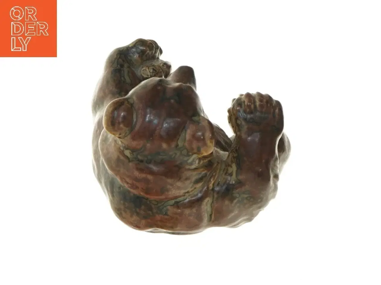 Billede 5 - Keramisk bjørnefigur fra Royal Copenhagen (str. 10x12x15 cm)