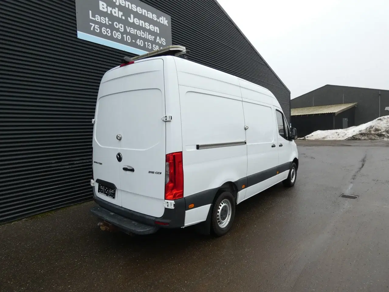 Billede 3 - Mercedes-Benz Sprinter 316 2,1 CDI A2 H2 RWD 163HK Van 6g