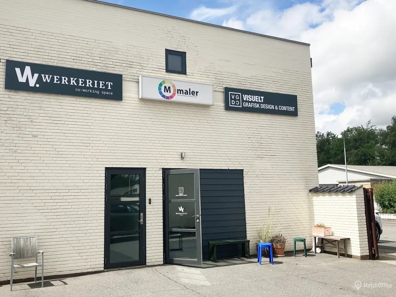 Billede 15 - KONTORPLADS eller EGET KONTOR i WERKERIET
