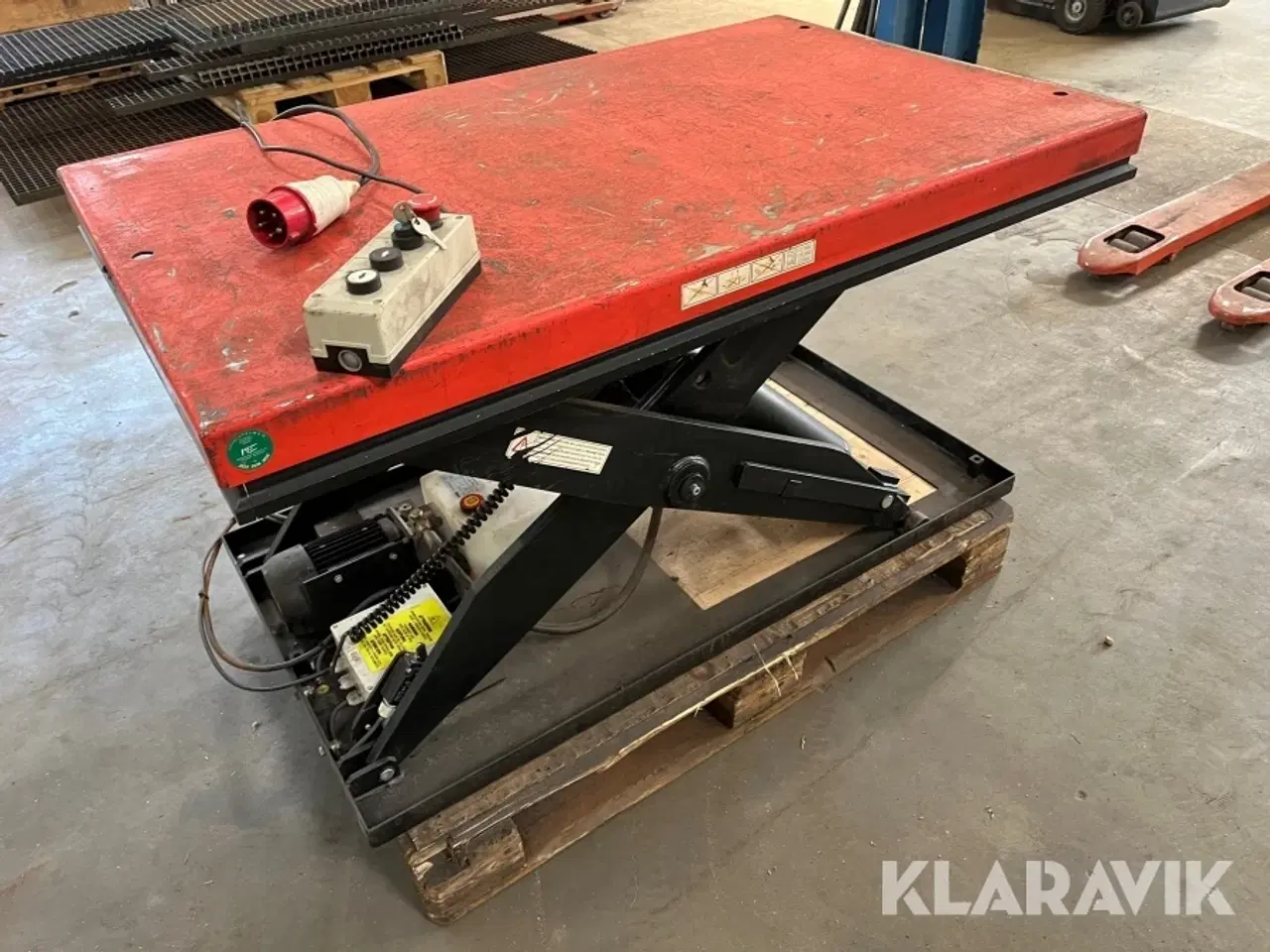 Billede 5 - Løftebord Dansk Værktøjs salg HIW4.0EU 2000 kg