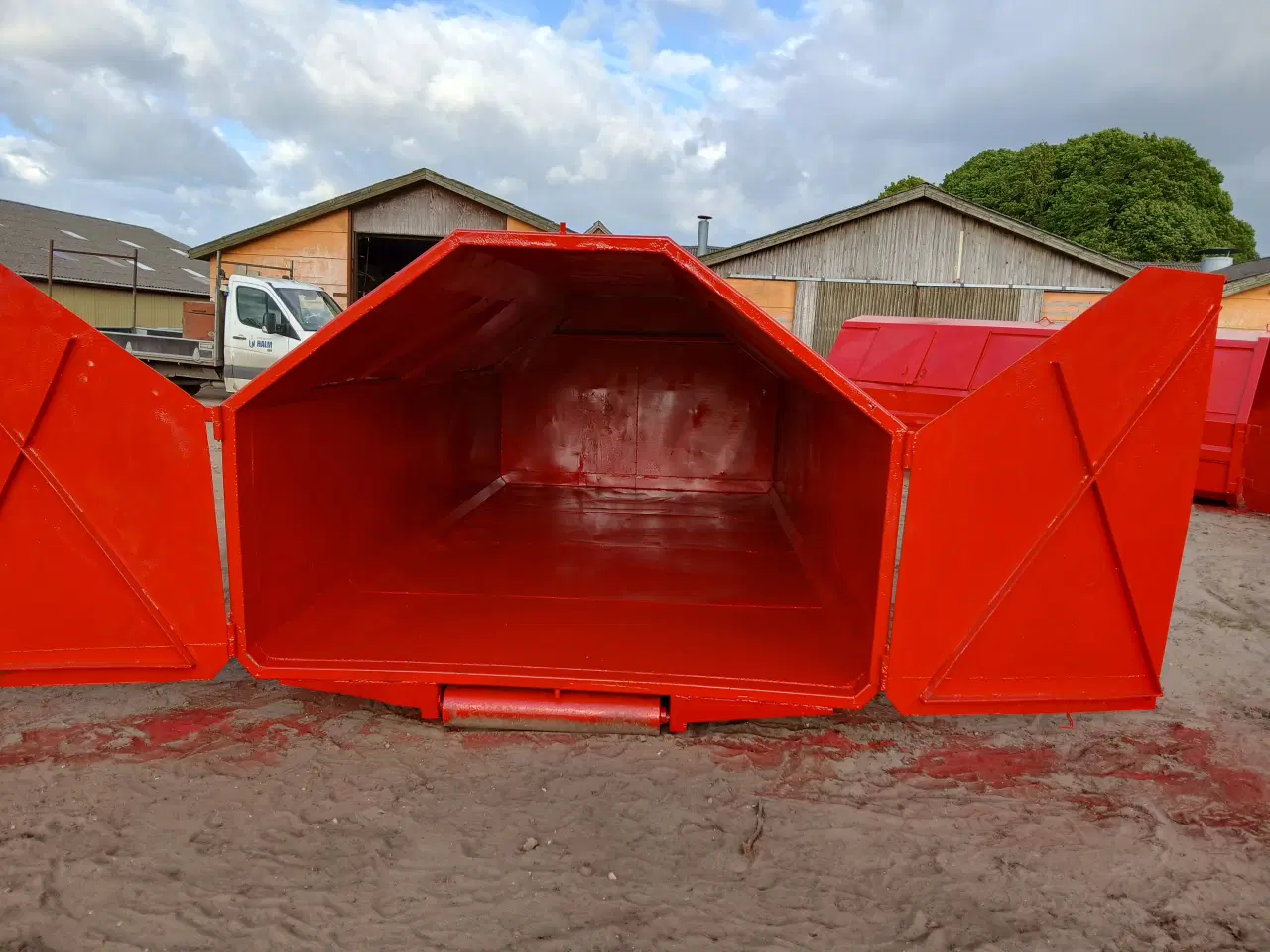 Billede 2 - Lukket affaldscontainer m/krog
