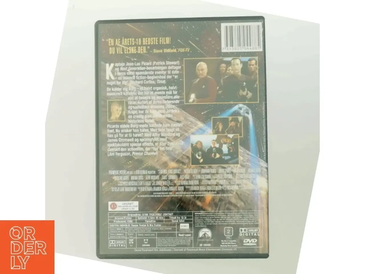 Billede 3 - Star Trek First Contact (1996) [DVD] med Patrick Stewart (DVD)