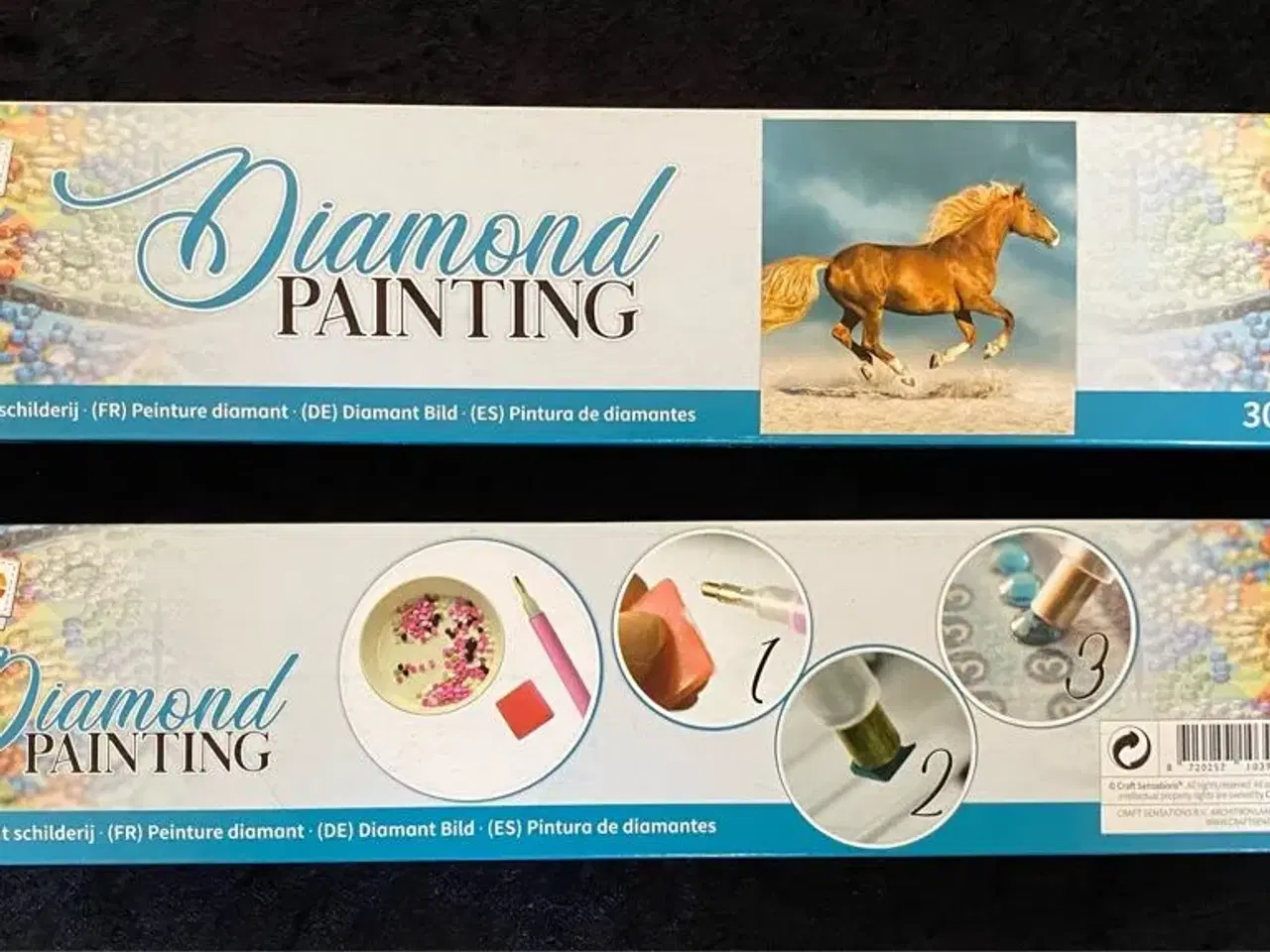 Billede 1 - Diamond painting hest