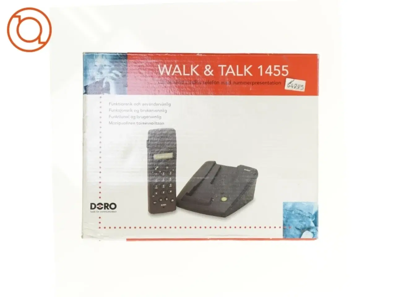 Billede 1 - Trådløs telefon fra Doro (str. 25 x 20 cm)