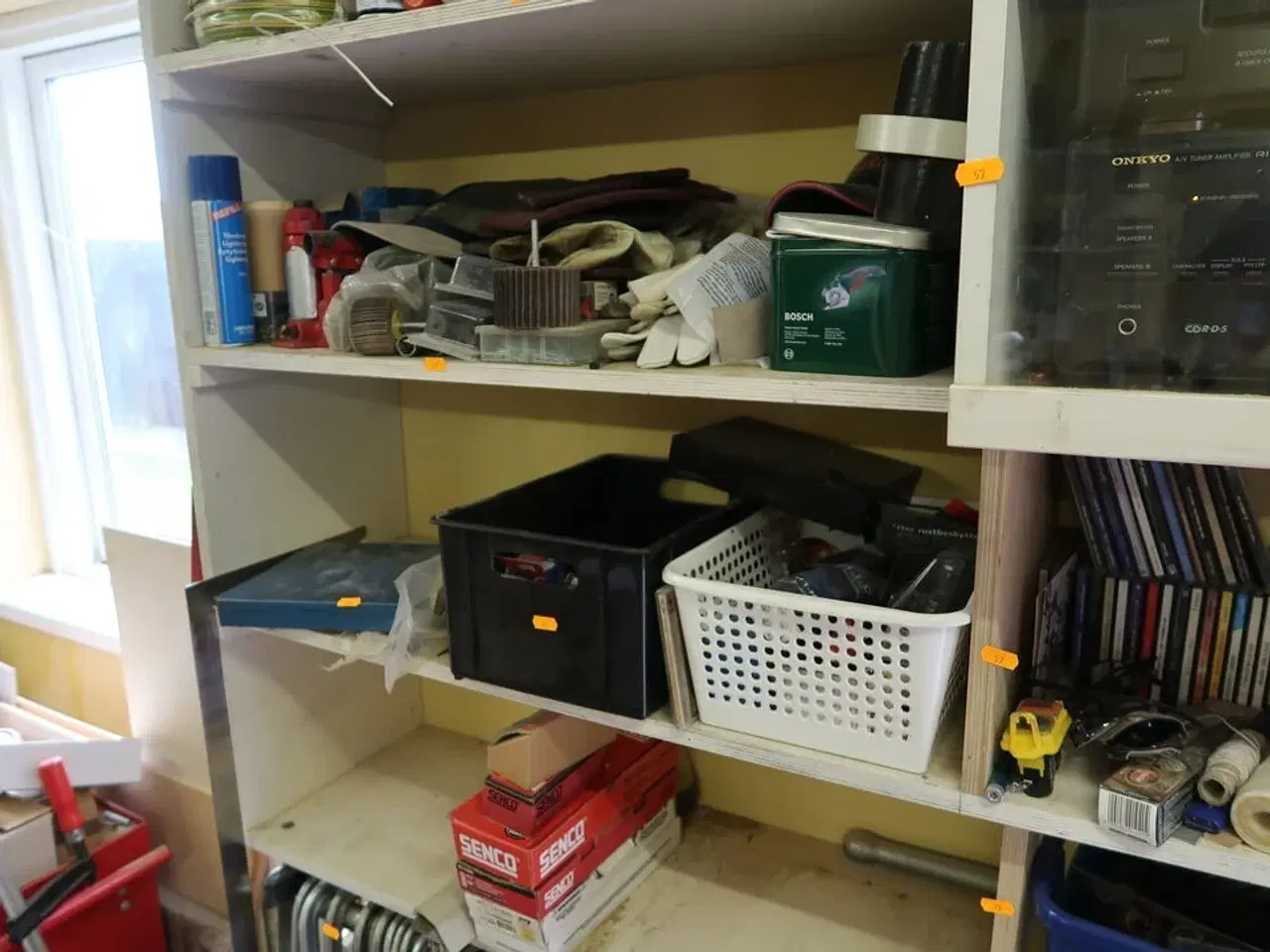 Billede 4 - Div. Plejemidler, værktøj, forstærker ONKYO samt højtalere