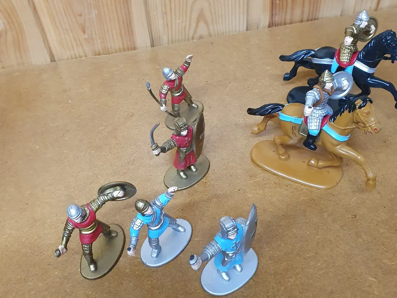 Billede 3 - Heste med rytter og soldater