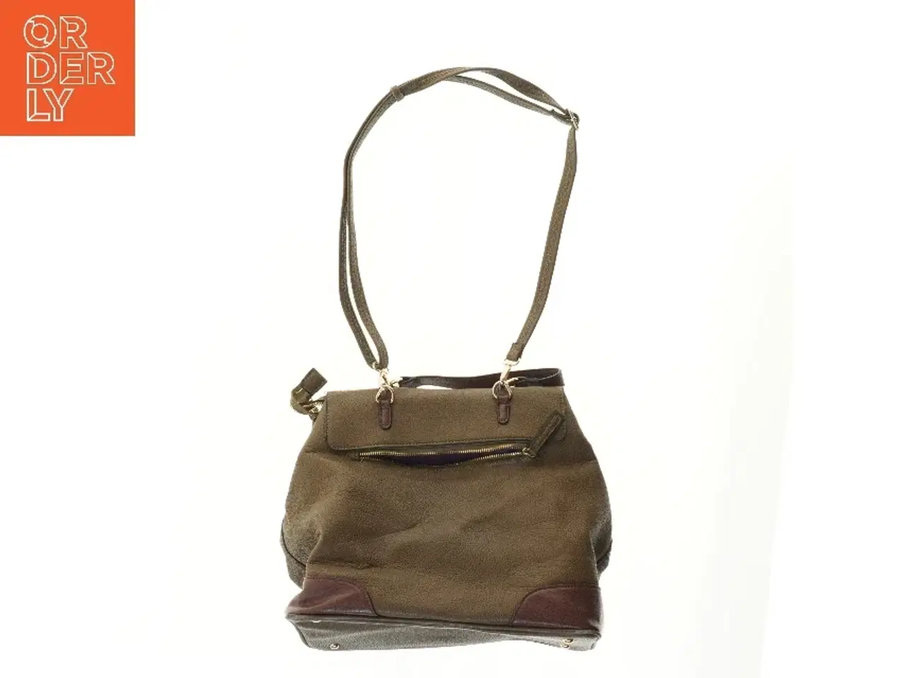 Billede 2 - Skuldertaske med strop (str. 34,5x33 cm)