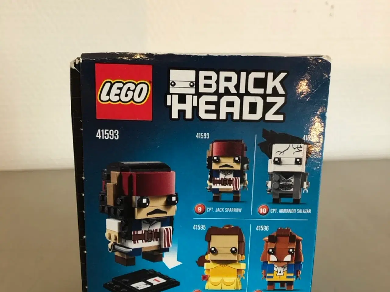 Billede 2 - LEGO BrickHeadz 41593 Captain Jack Sparrow Uåbnet