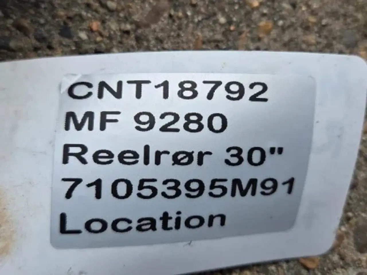 Billede 11 - Massey Ferguson 9280 Reelrør 7105395M91