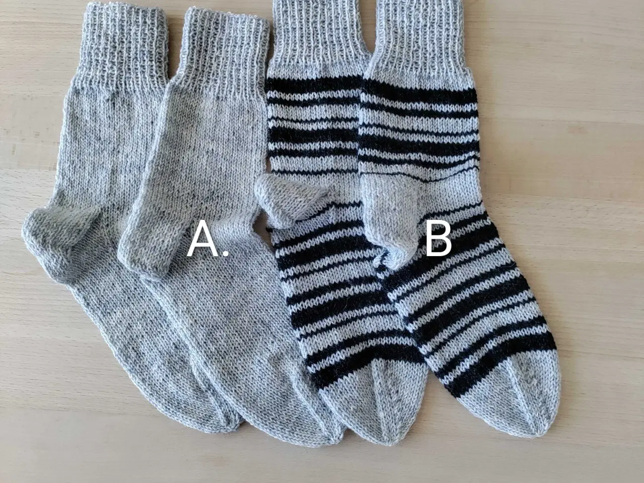 Billede 5 - Uldsokker  38-40