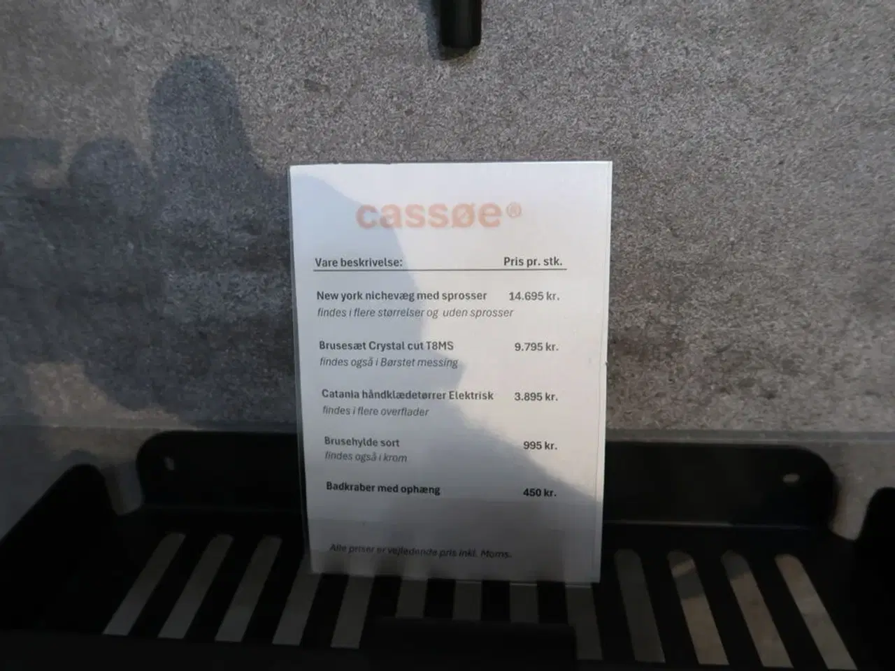 Billede 5 - Håndklædetørrer CASSØE Catania