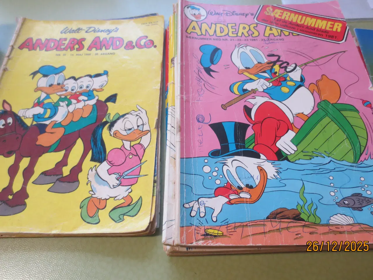 Billede 5 - 178 stk Anders And blade