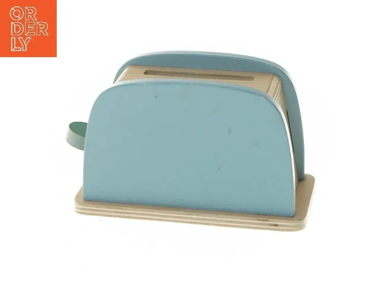 Billede 4 - Legetøjsbrødrister i træ fra Søstrene Grene (str. 9,5x15x8 cm)