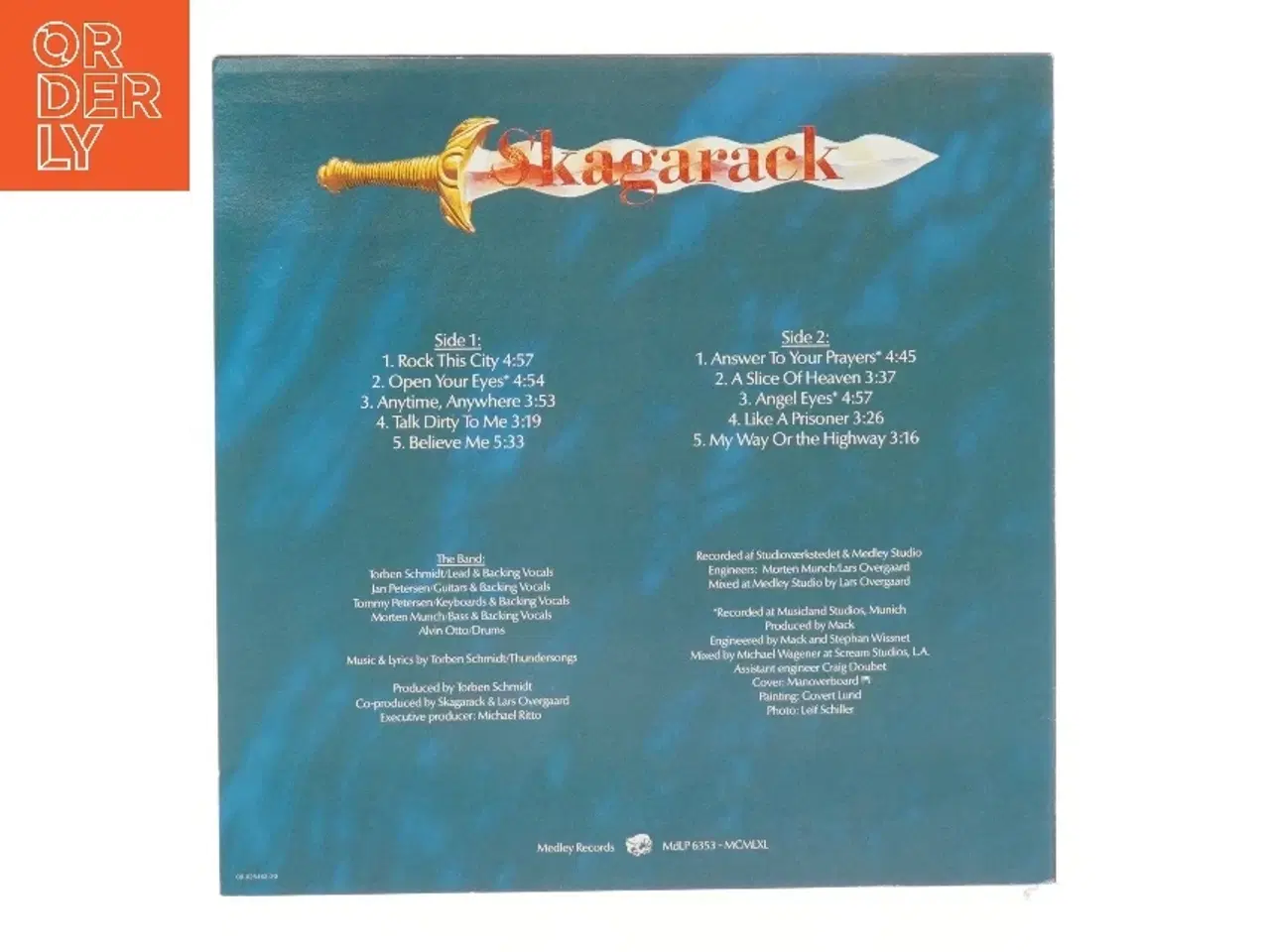 Billede 2 - Skagarack LP - A Slice of Heaven fra Medley Records