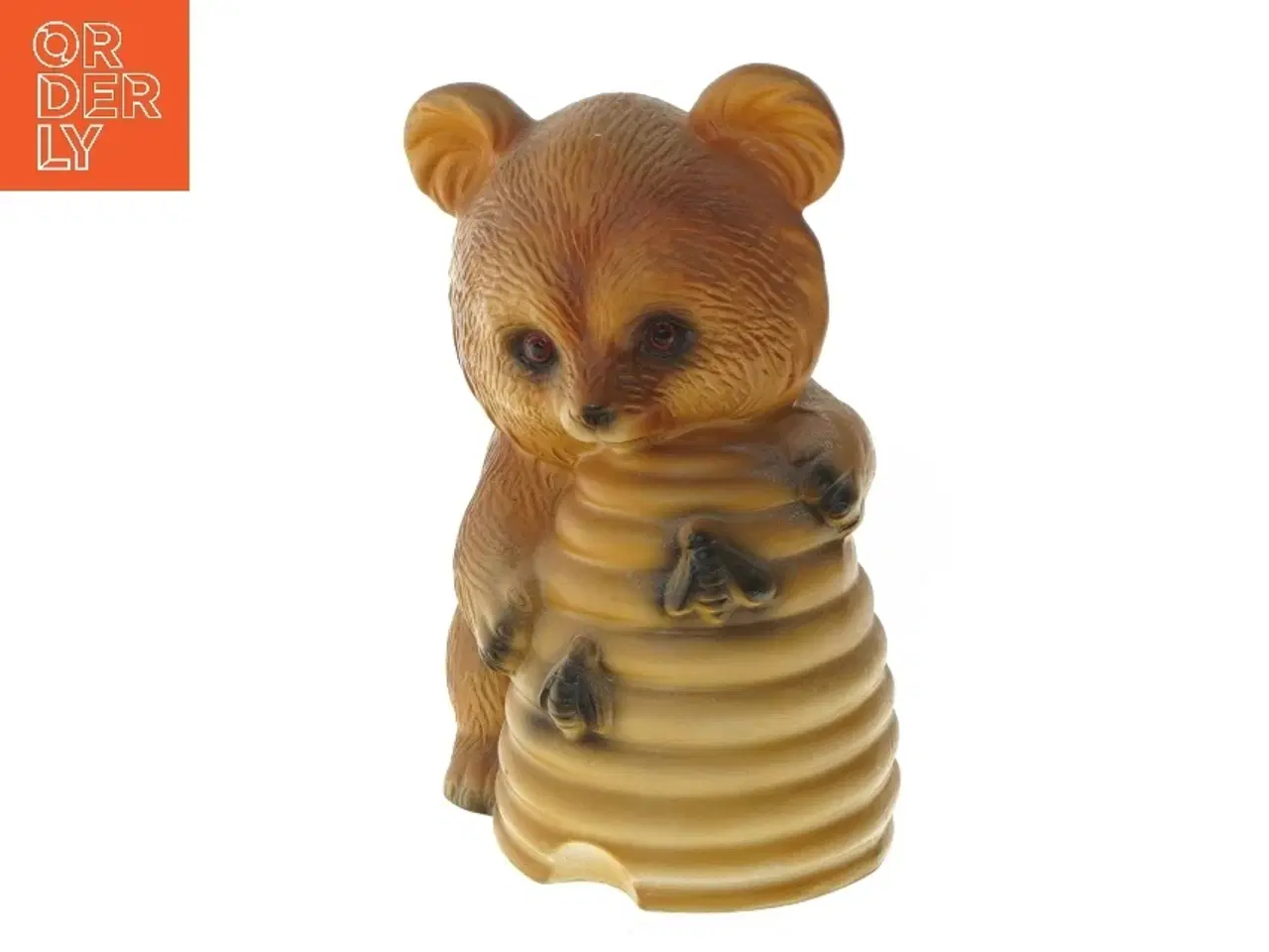 Billede 1 - Bamseformet sparegris (str. 15,5 cm)