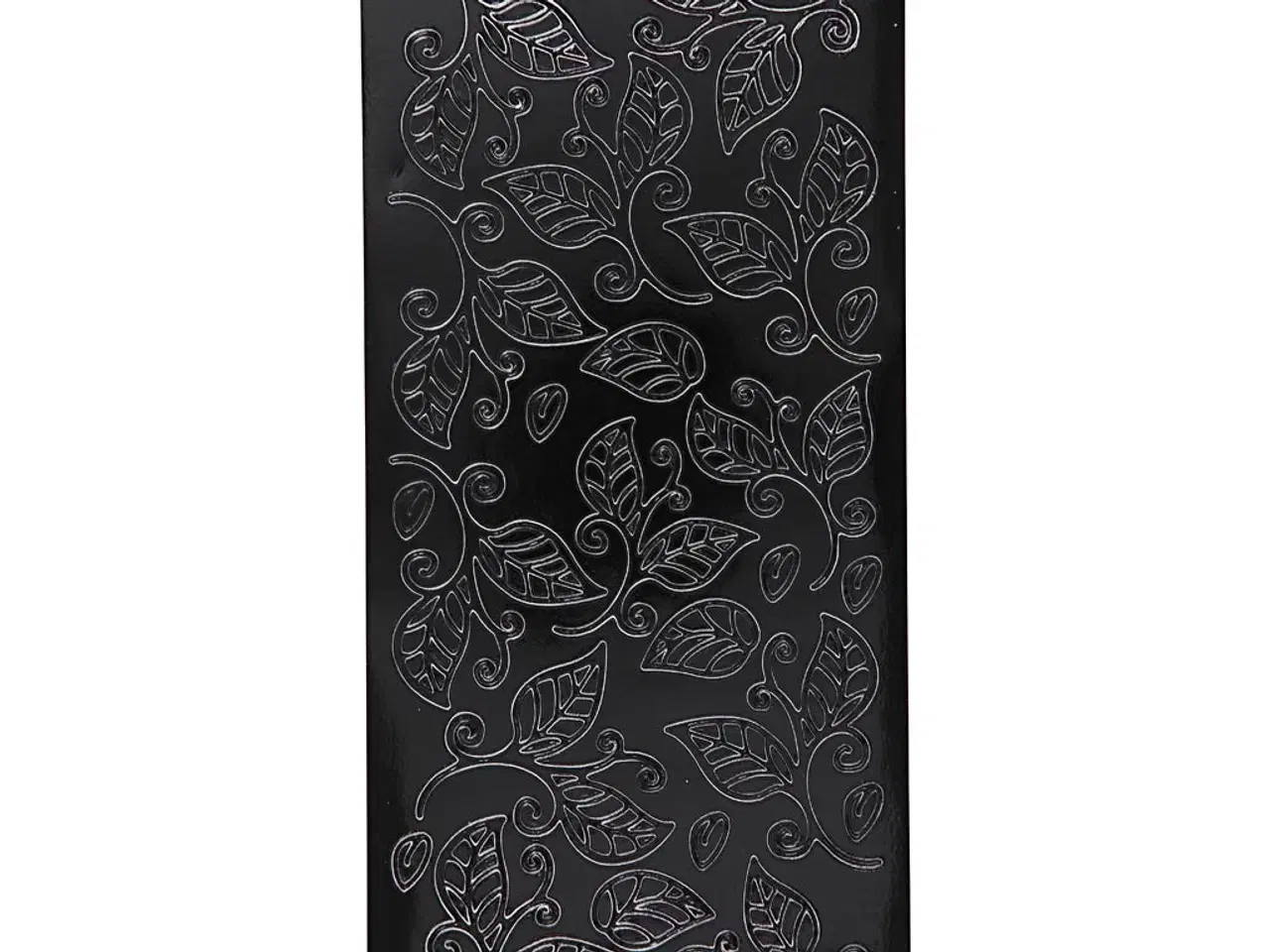 Billede 1 - Selvklæbende Folie Stickers med Blade - 10x23 cm