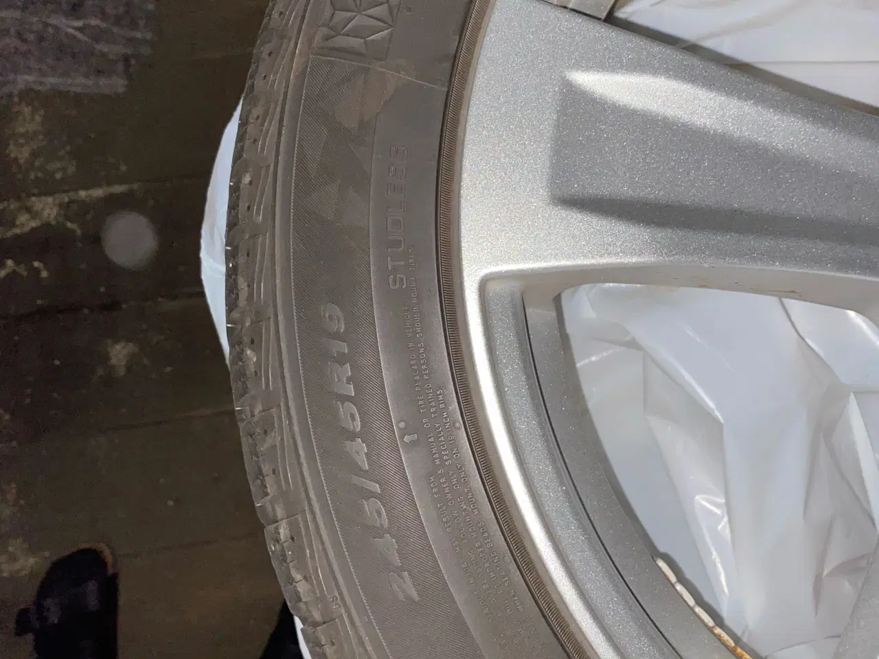 Billede 2 - Polestar 2 vinterdæk på flotte Mega Alufælge 