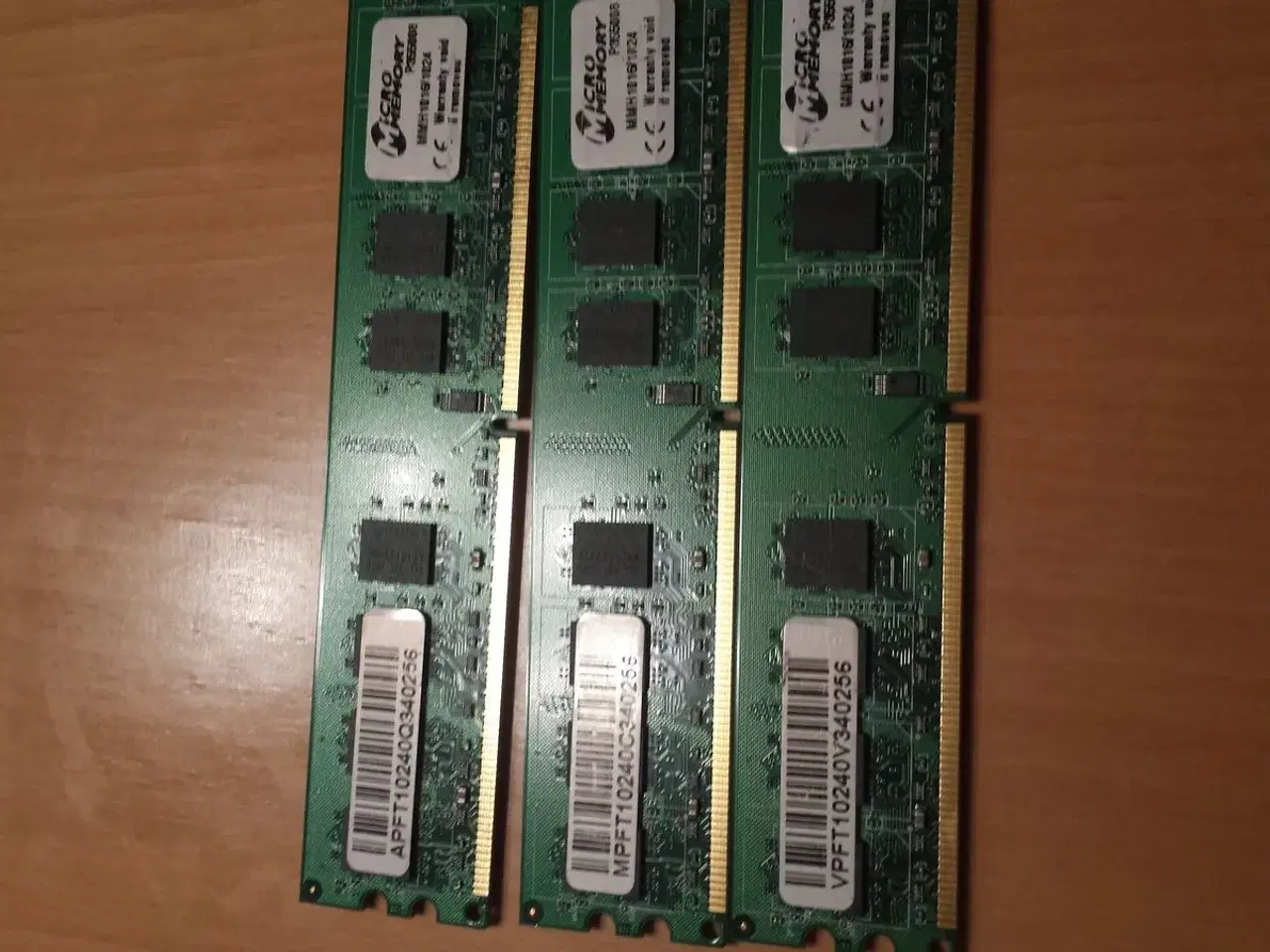 Billede 1 - 3X1GB DDR2 ram