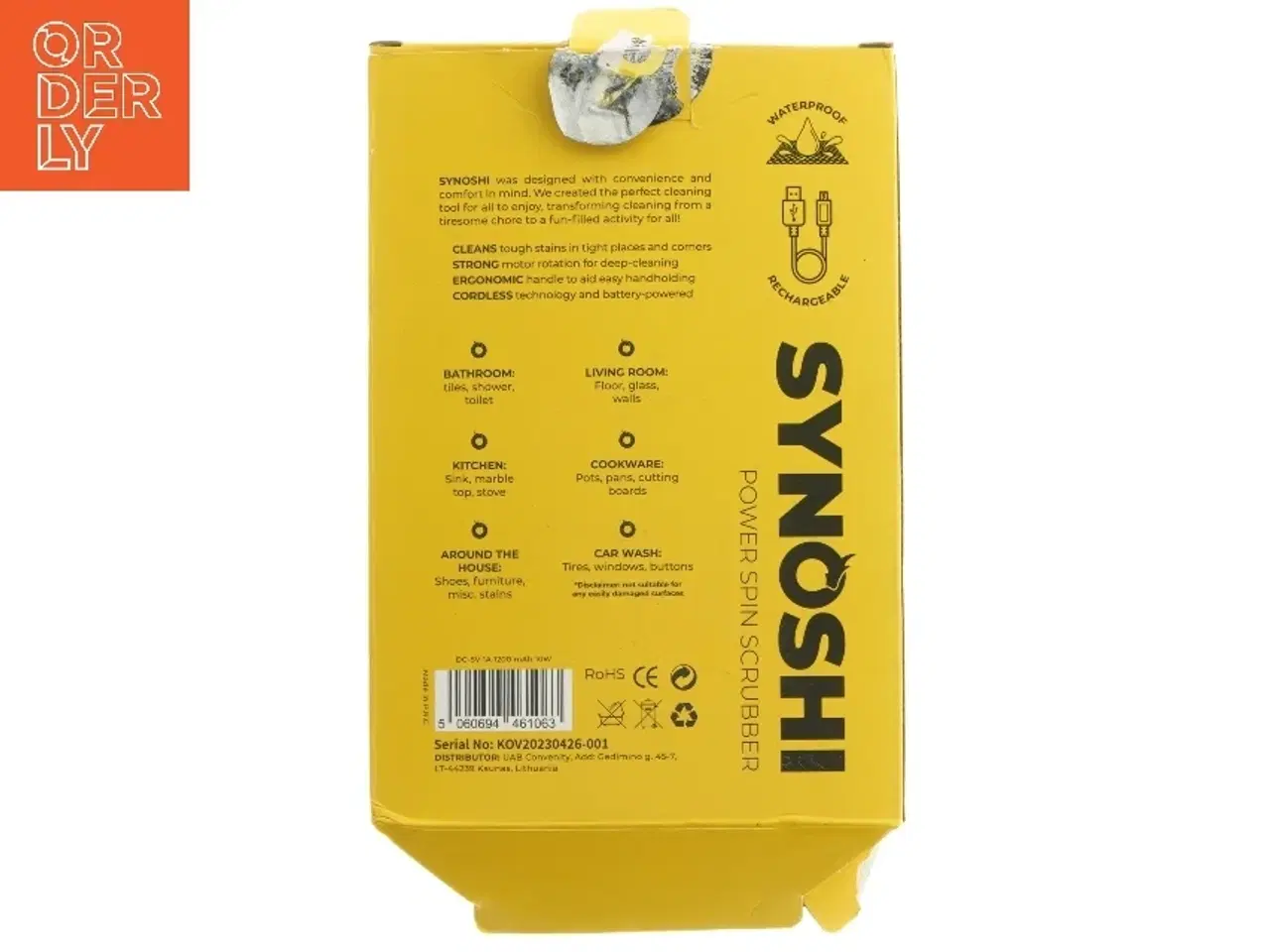 Billede 5 - Synoshi elektrisk skrubber fra Synoshi (str. 18 cm)