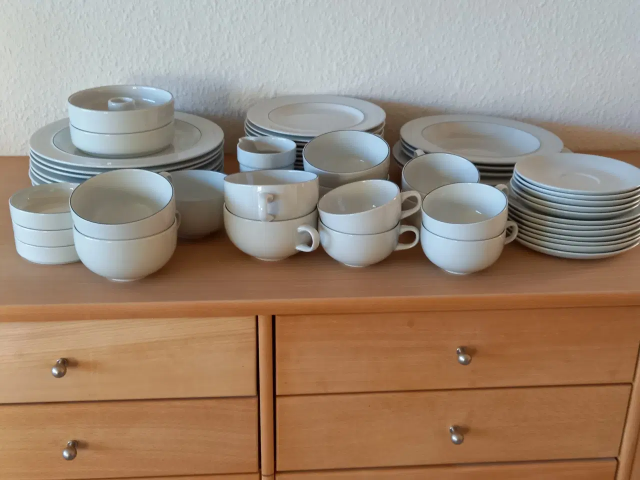 Billede 1 - Blåkant porcelæn ca. 50 dele