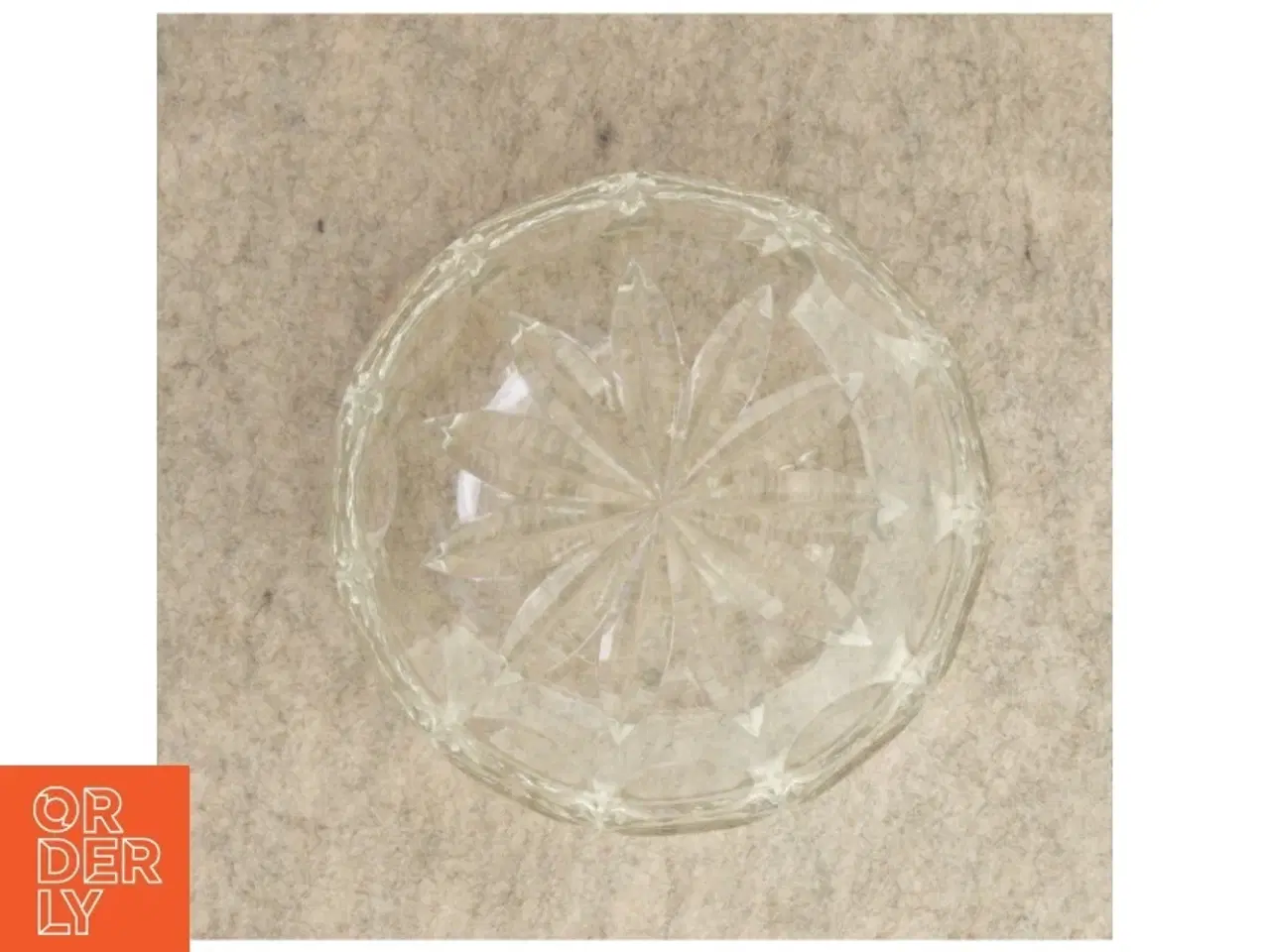 Billede 3 - Glasskål i krystal (str. 19 gang 19 cm)