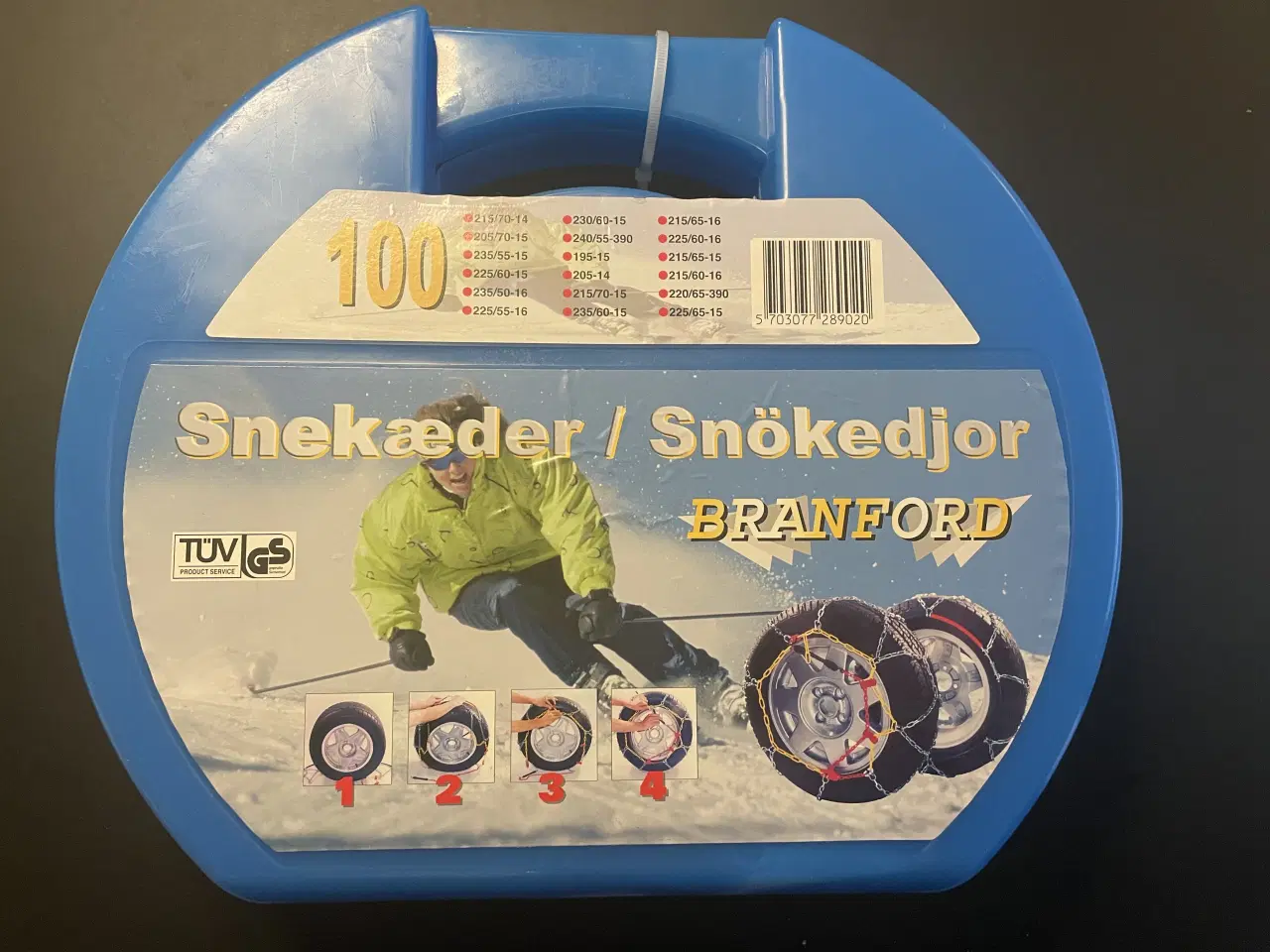 Billede 1 - Nye snekæder Str. 100 (14"-16")