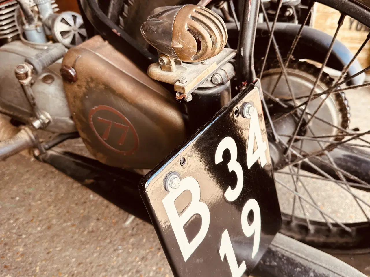 Billede 3 - Veteran motorcykel