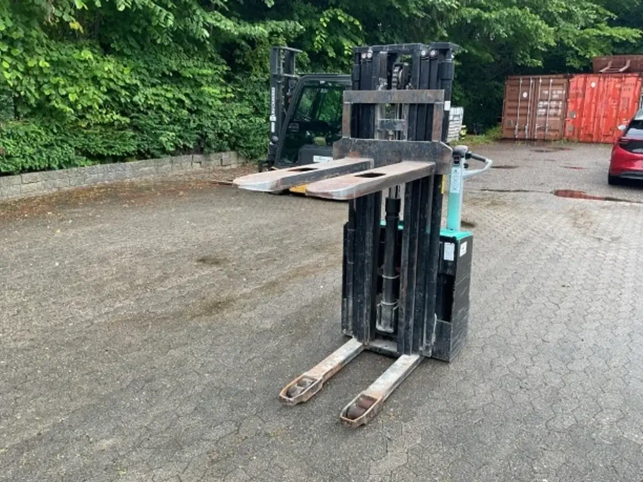 Billede 4 - Mitsubitsi 1200KG Elstabler  TRIPLEX 4100cm  lev med lader