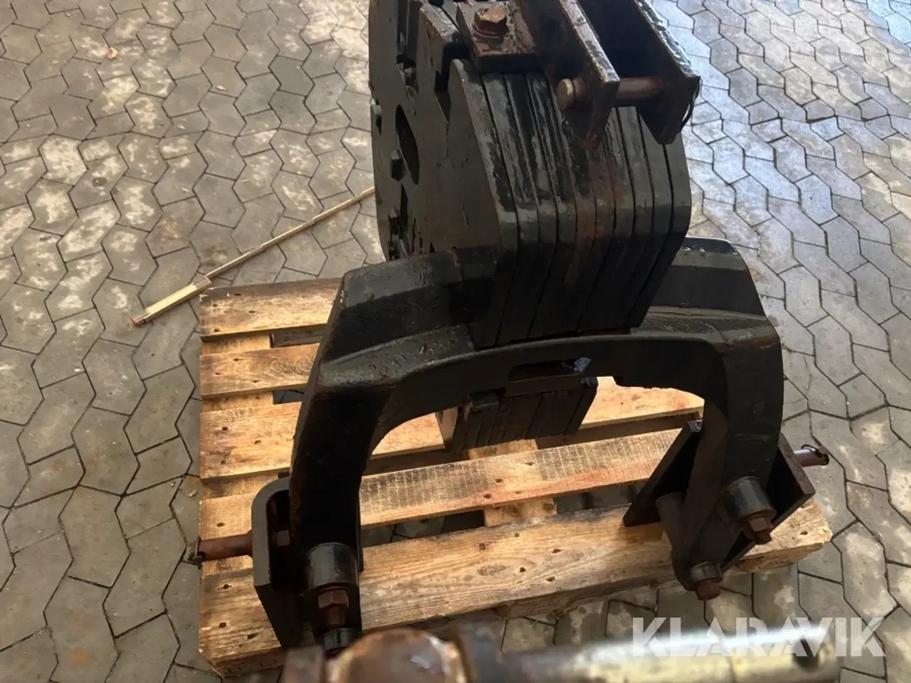 Billede 4 - Vægtramme + klodser New Holland