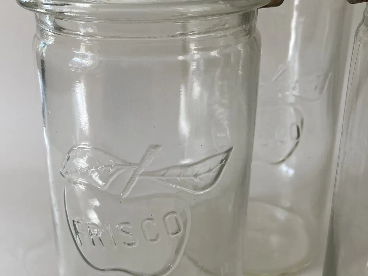 Billede 3 - ½L Frisco Sylteglas / Henkogningsglas + ekstra låg
