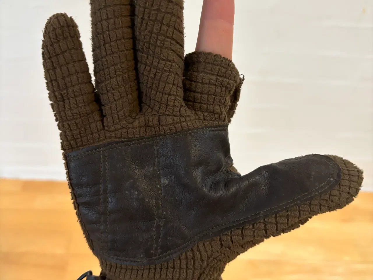 Billede 2 - Jagt handsker med læderforstærkning