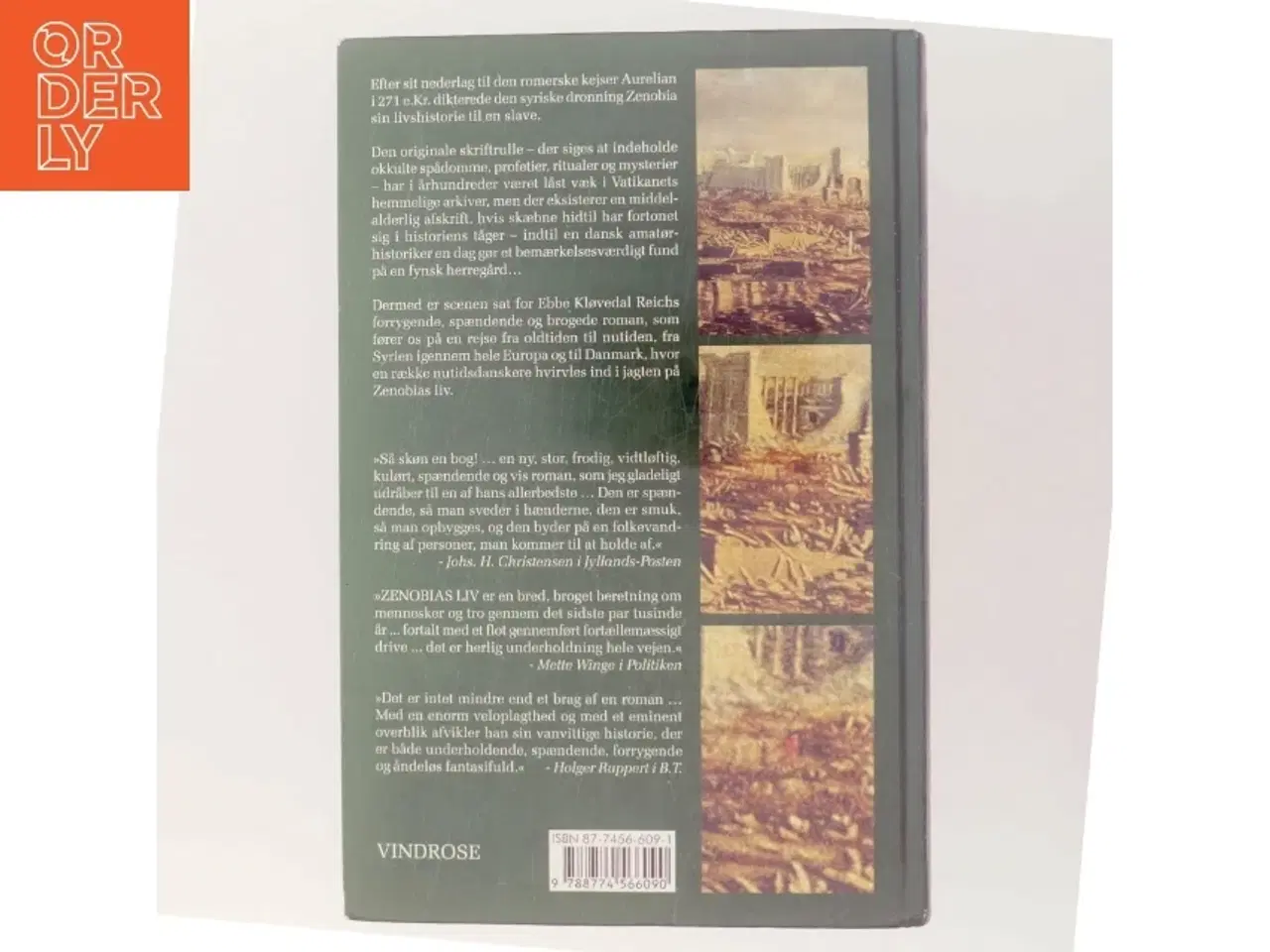 Billede 3 - Zenobias liv : roman af Ebbe Kløvedal Reich (Bog)