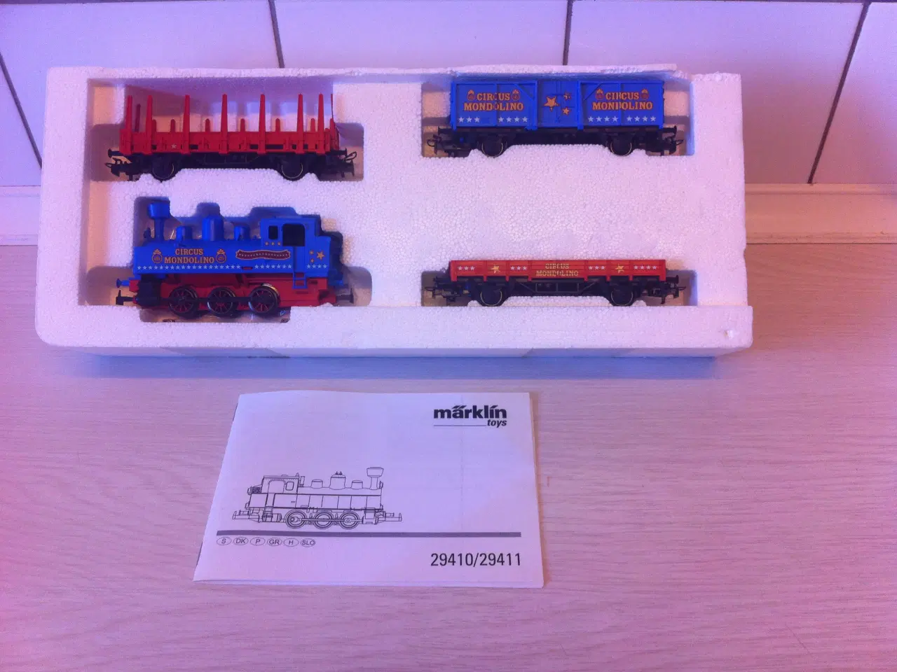 Billede 4 - Märklin 29411 Digitalt Cirkus Mondolino togsæt nyt