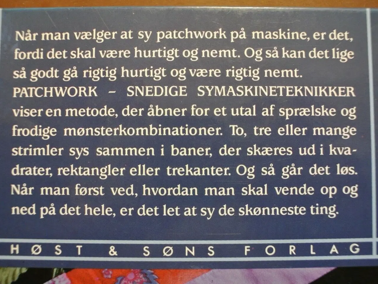 Billede 3 - patchwork - snedige symaskineteknikker, af rikke m