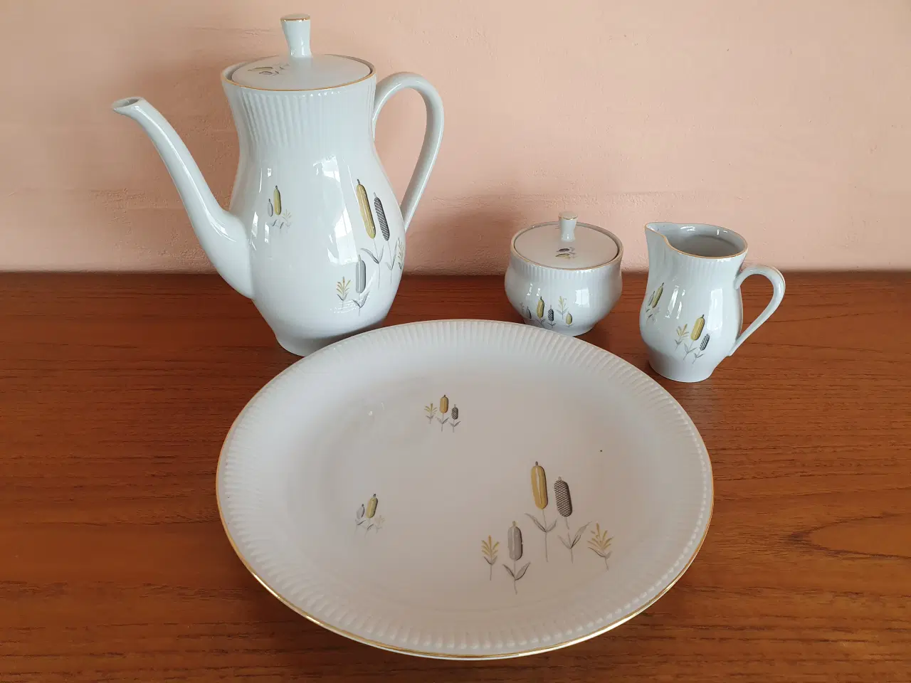 Billede 1 - Sødt vintage kaffesæt fra 50'erne