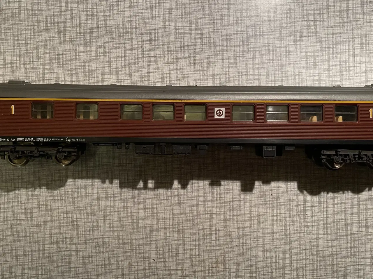 Billede 3 - LIMA, svensk passagervogn