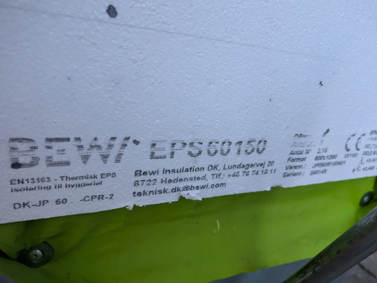 Billede 1 - Gulvisolering 