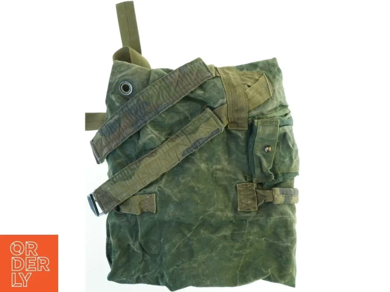 Billede 1 - Original US Army Canvas Duffle taske/rygsæk (str. 80 cm)