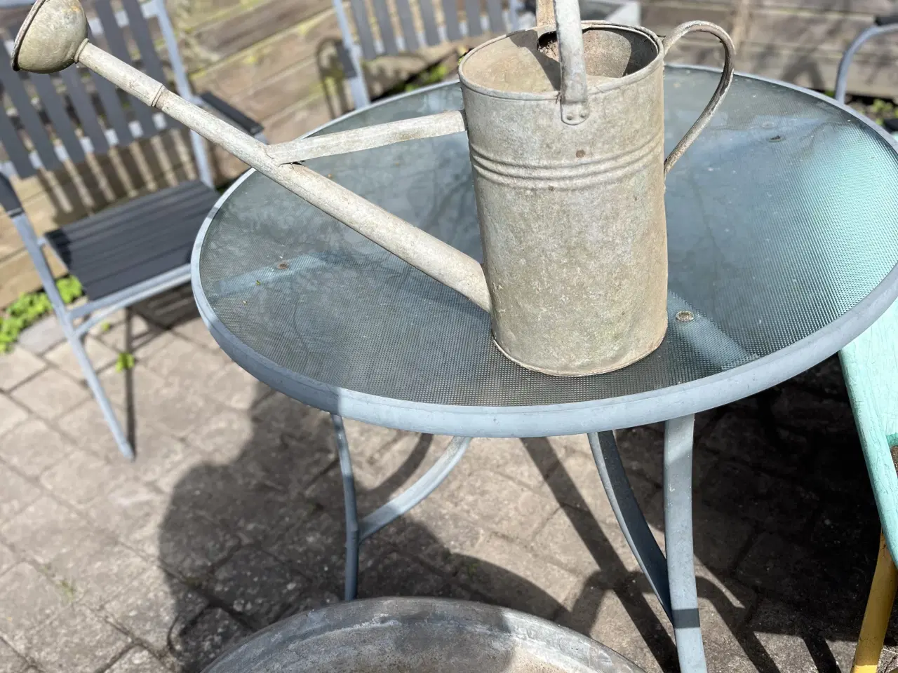 Billede 3 - Zink Baljer tre styk af 150 kr. Zink vandkande 150