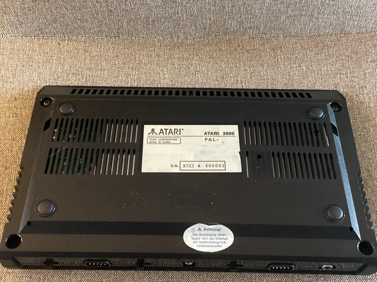 Billede 3 - Atari 2600 jr med 4 spil