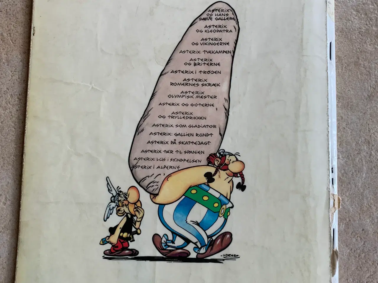 Billede 2 - Asterix i Alperne album 16 tegneserie
