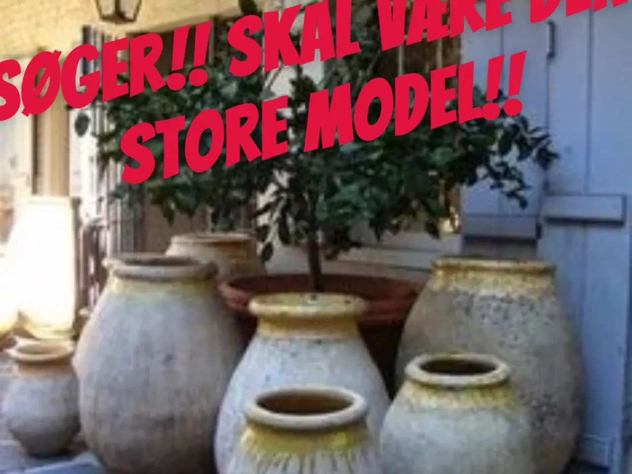 Billede 1 - SØGER den største af Biot krukkerne ! 